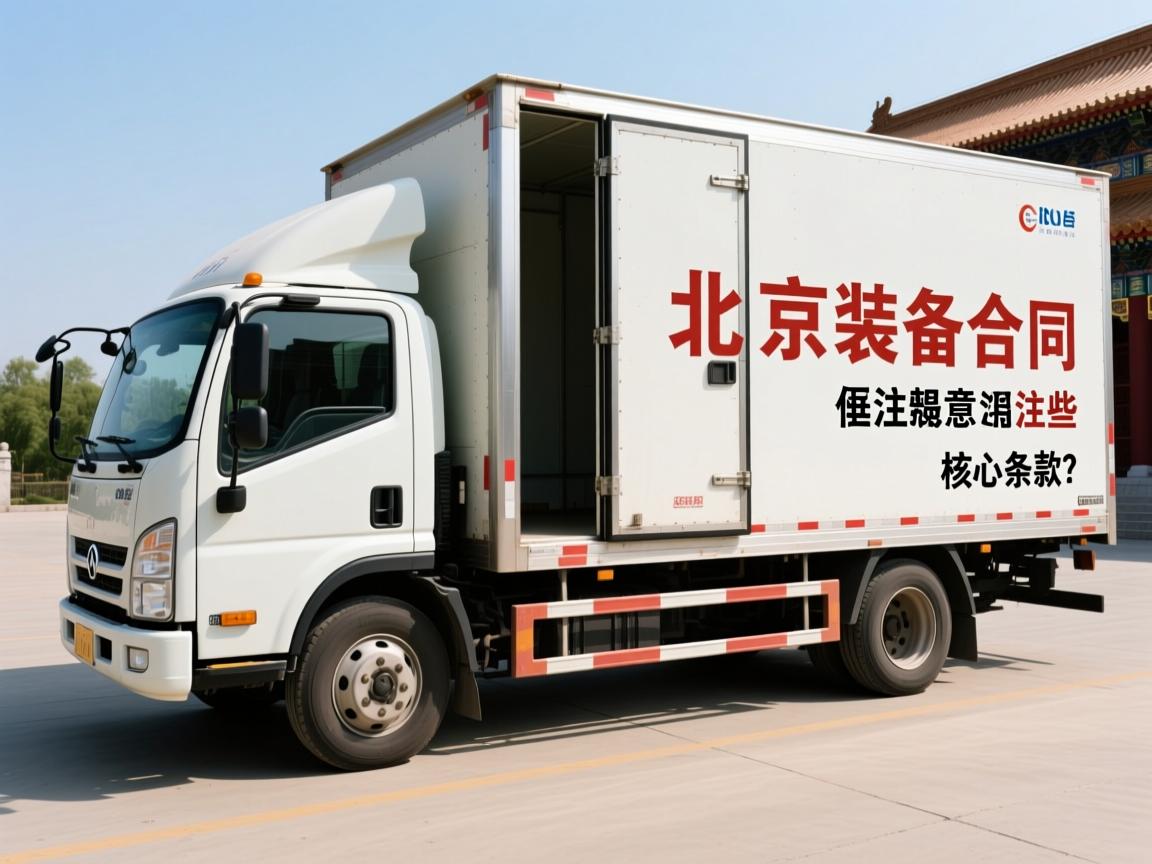 北京设备搬运合同需要注意哪些核心条款?