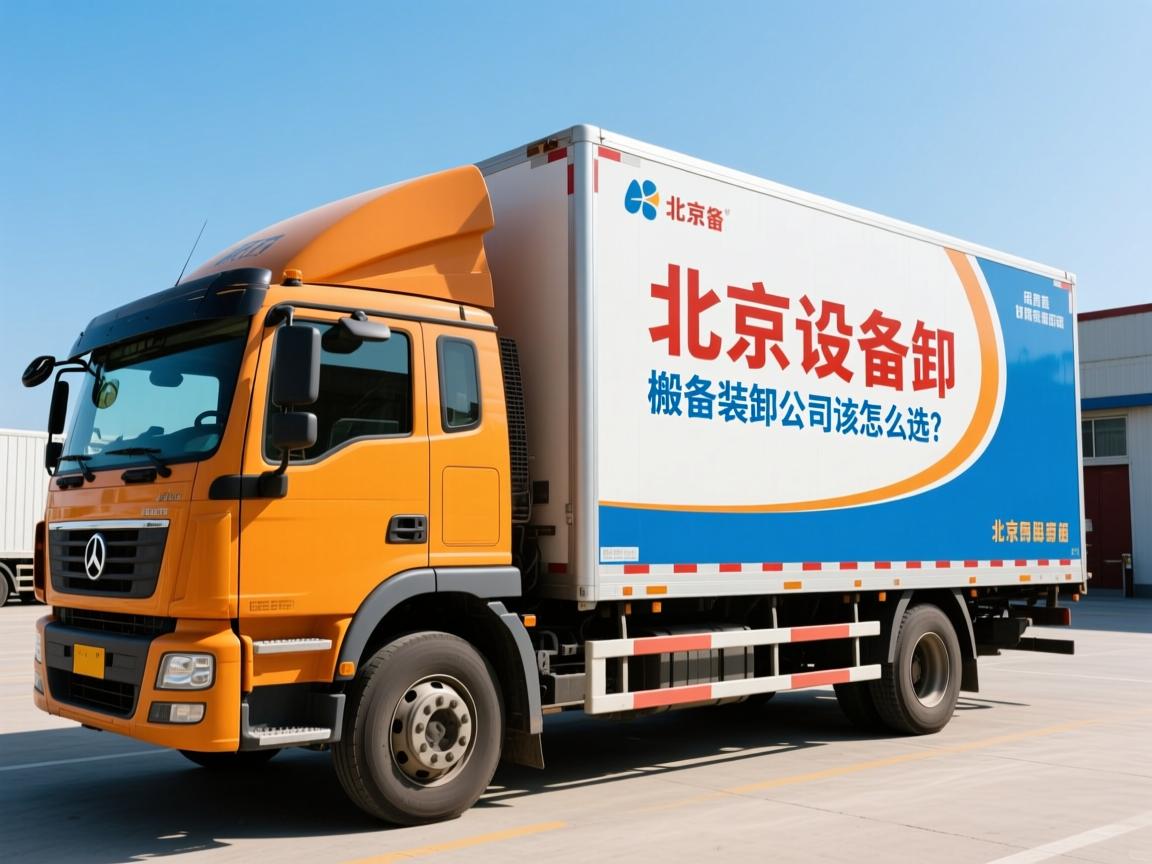 北京设备搬运装卸公司该怎么选?