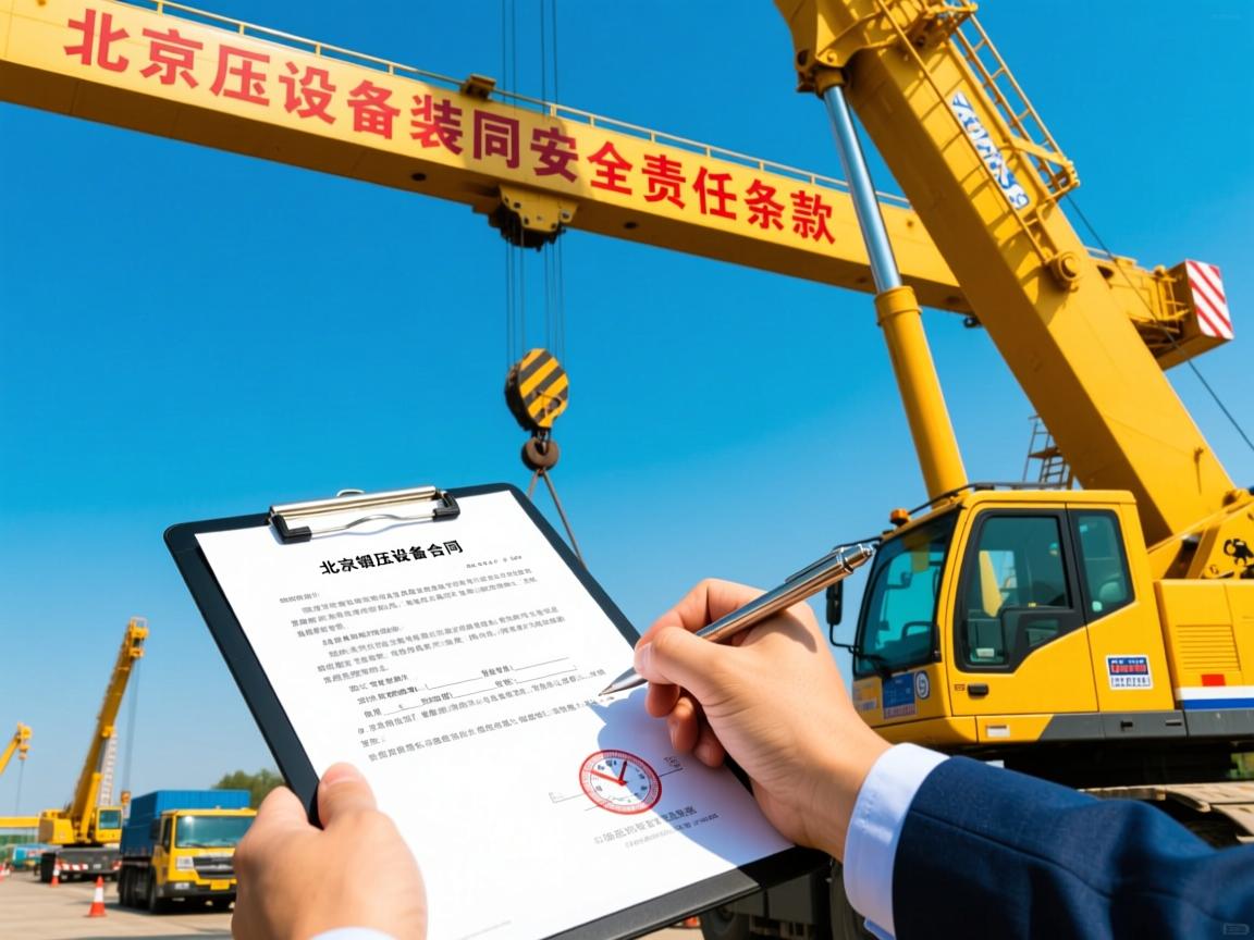 北京锻压设备吊装合同安全责任条款怎么签才能避免纠纷?