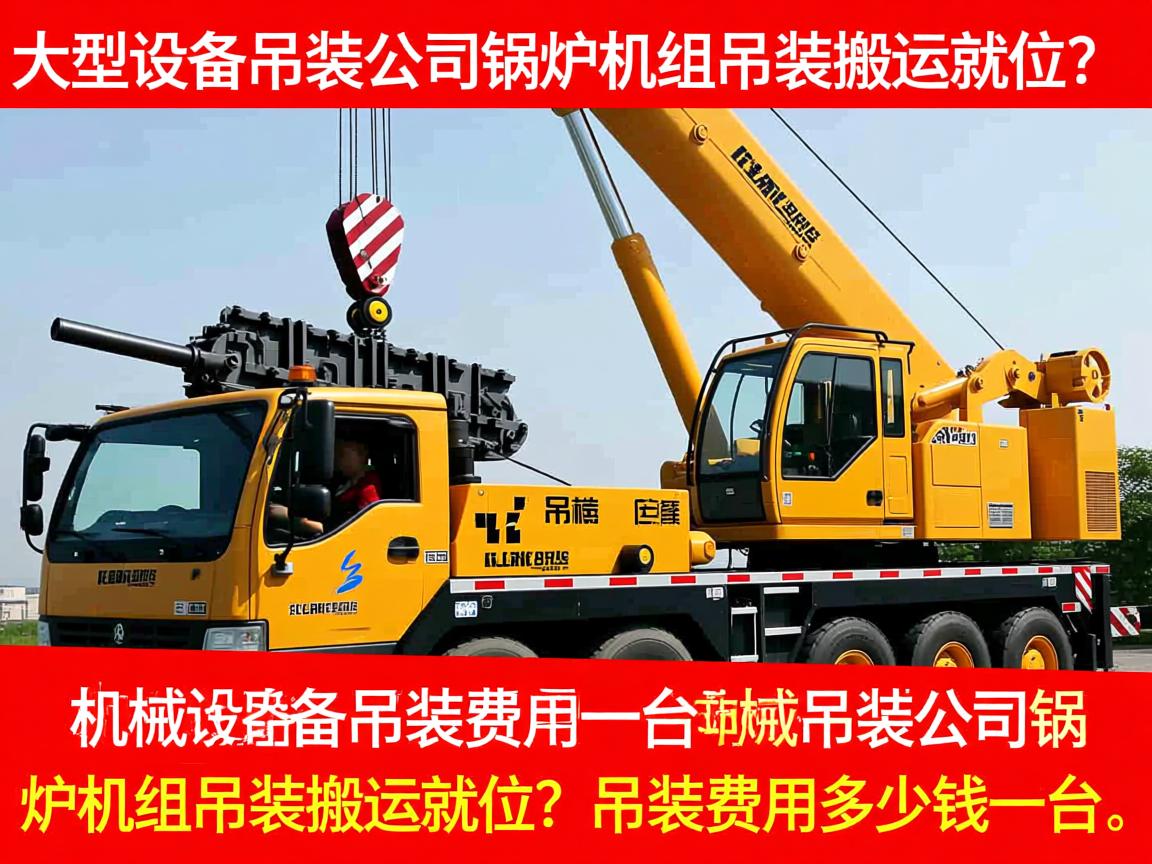 北京机械设备吊装费用_大型设备吊装公司锅炉机组吊装搬运就位?吊装费用多少钱一台