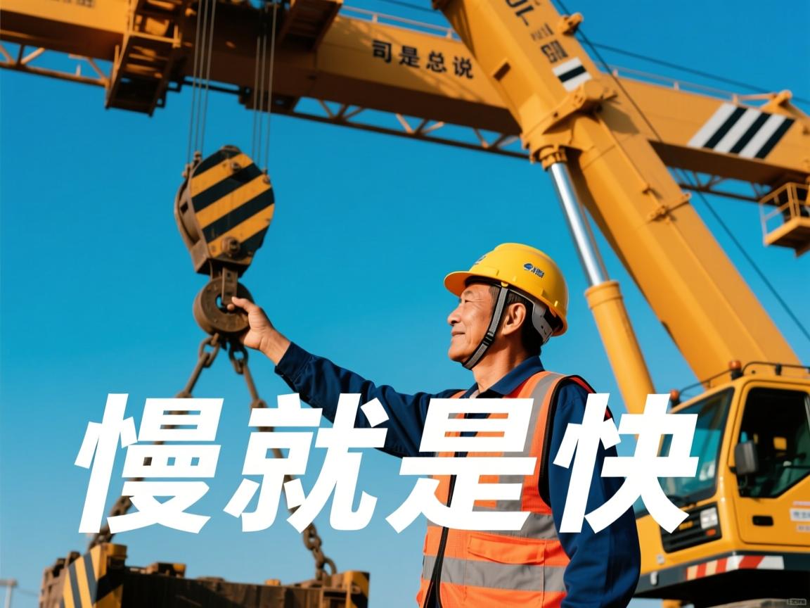 起重吊装安全，老司机为啥总说“慢就是快”？