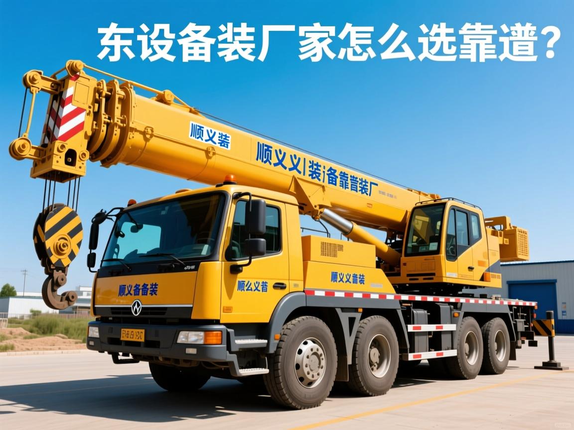 顺义设备吊装厂家怎么选靠谱的?